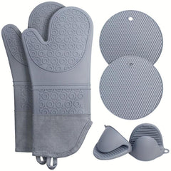 Silicone Heat Insulation Set - Clips & Baking Layer