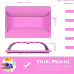 Pink Hot Dog Slicing Tool Sausage Cutter for BBQ Camping