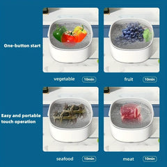 Multifunctional Ultrasonic Fruit And Vegetable Cleaner