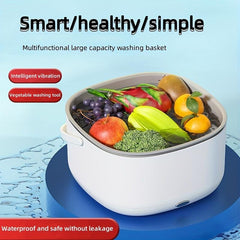 Multifunctional Ultrasonic Fruit And Vegetable Cleaner