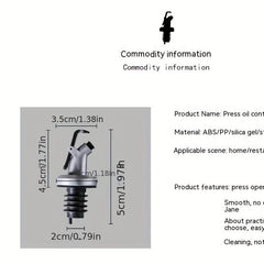 Olive Spouts Vinegar Bottle Stopper Leakproof Nozzle Dispenser