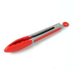 Silicone Kitchen Tongs 22 86 Cm Non Stick Heat Resistant Stainless Steel Silicon