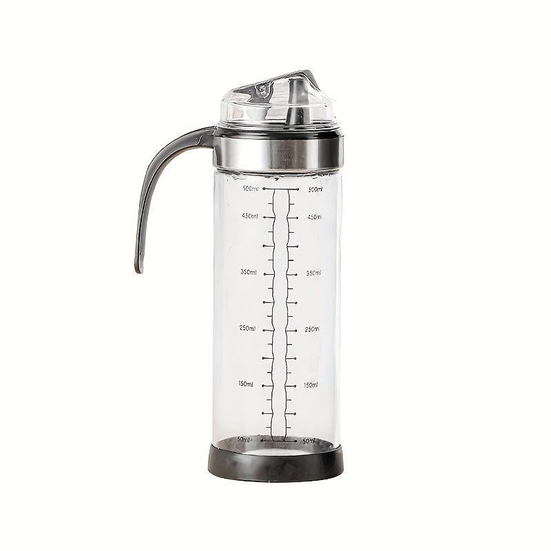 Automatic Glass Gravity Bottle Olive Storage Vinegar Dispenser Kitchen Seasoning