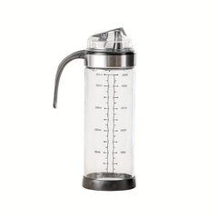 Automatic Glass Gravity Bottle Olive Storage Vinegar Dispenser Kitchen Seasoning