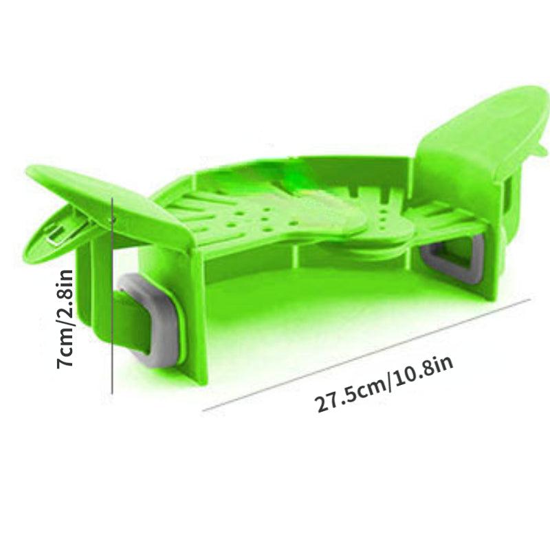 Adjustable Plastic Pot Strainer for Pots, Pans, and Bowls