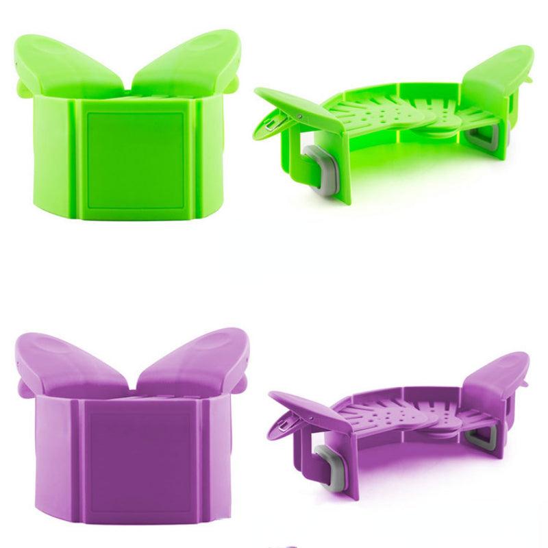 Adjustable Plastic Pot Strainer for Pots, Pans, and Bowls