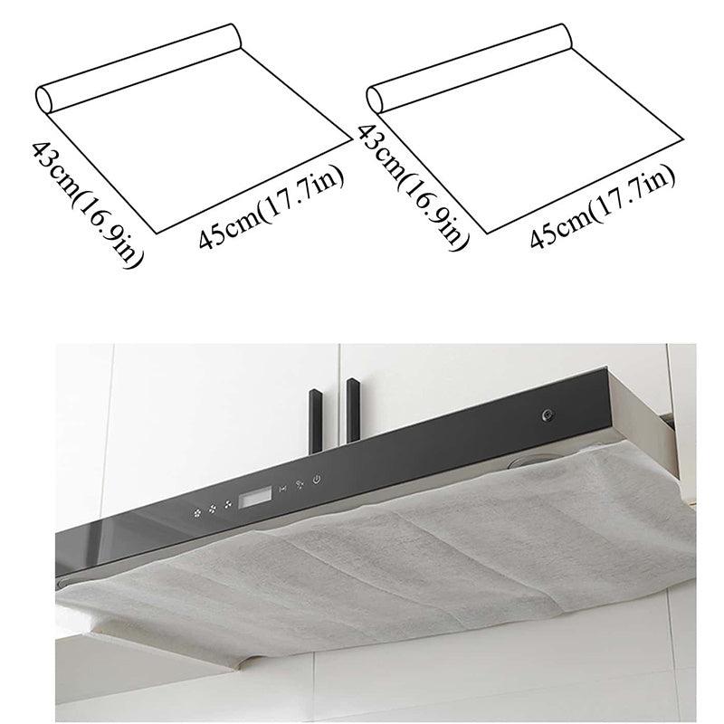 12pcs Range Hood Absorbing Paper High Temp Filter