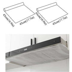 12pcs Range Hood Absorbing Paper High Temp Filter