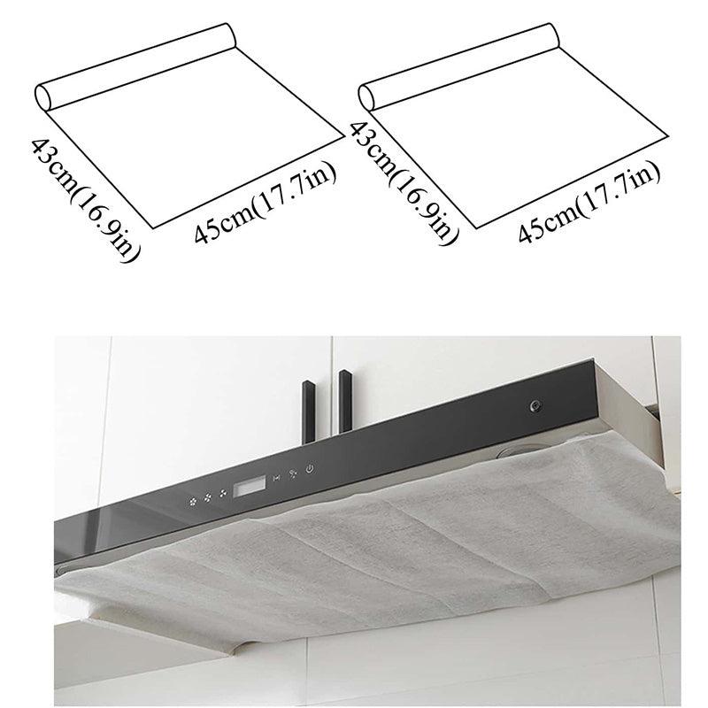 12pcs Range Hood Absorbing Paper High Temp Filter