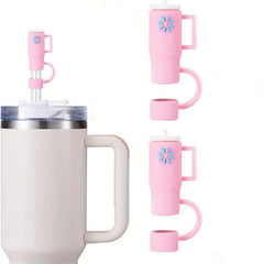 4pcs Silicone Straw Cover Cup Straw Cover Dustproof Straw Cover Cup Accessories