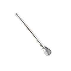 Reusable Stainless Steel Straw Milk Spoon Coffee Filter Straw
