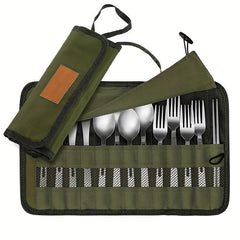 Outdoor Cultery Storage Bag Kitchen Knives Organizer Bag For Outdoor