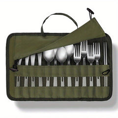 Outdoor Cultery Storage Bag Kitchen Knives Organizer Bag For Outdoor