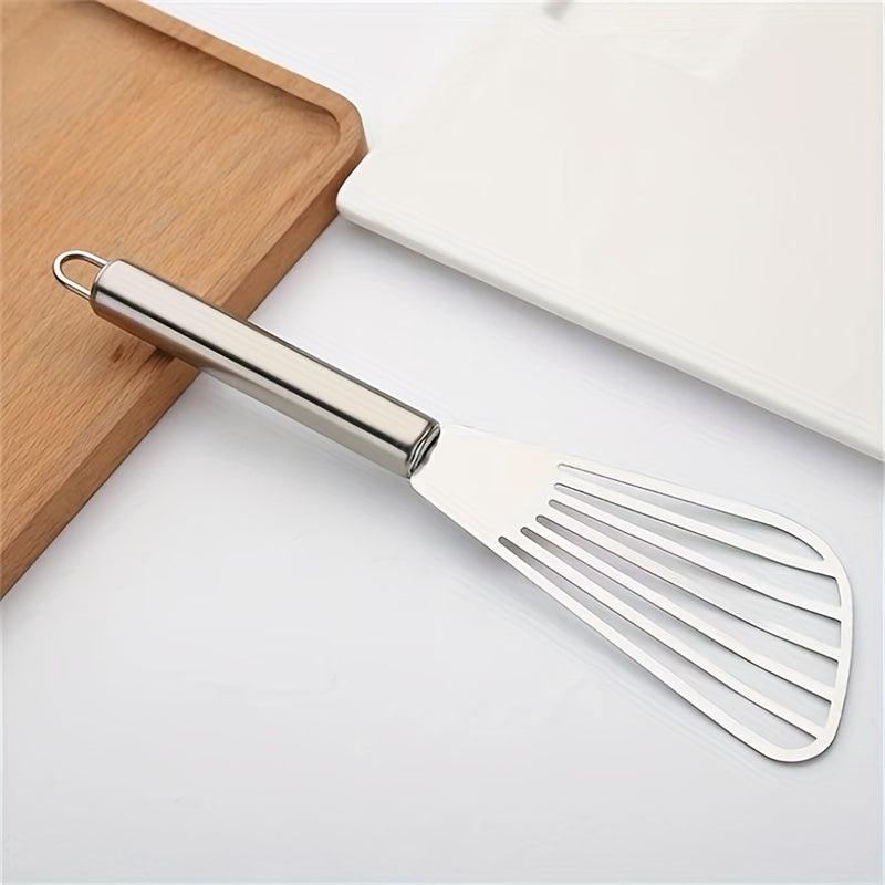 Stainless Steel Slotted Spatula for Frying Fish Pancakes BBQs
