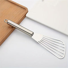Stainless Steel Slotted Spatula for Frying Fish Pancakes BBQs