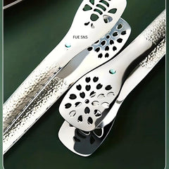 Stainless Steel Multifunctional Food Tongs Anti-Scalding Barbecue Clip