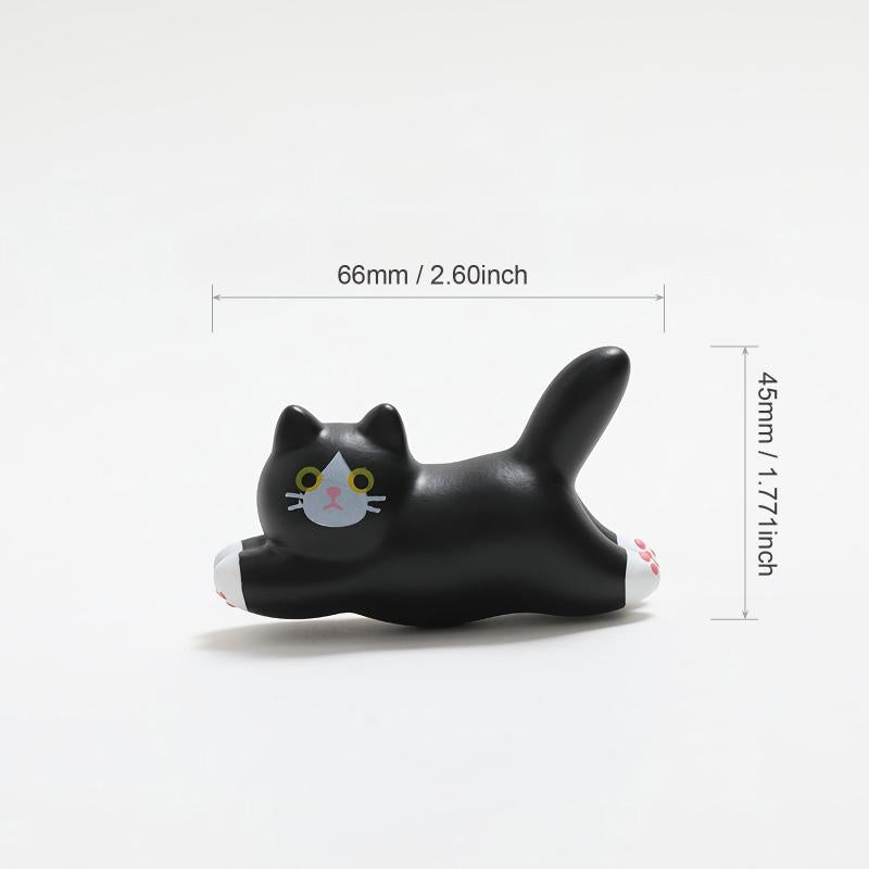 3D Running Cat Fridge Magnet for Office and Home Decor