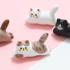3D Running Cat Fridge Magnet for Office and Home Decor