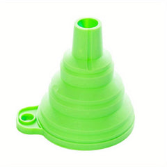1pc Collapsible Plastic Funnel for Kitchen Liquid Gadgets