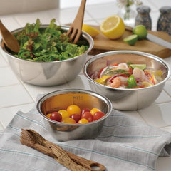 1pc Stainless Steel Mixing Bowls Cooking Bowl With Scale