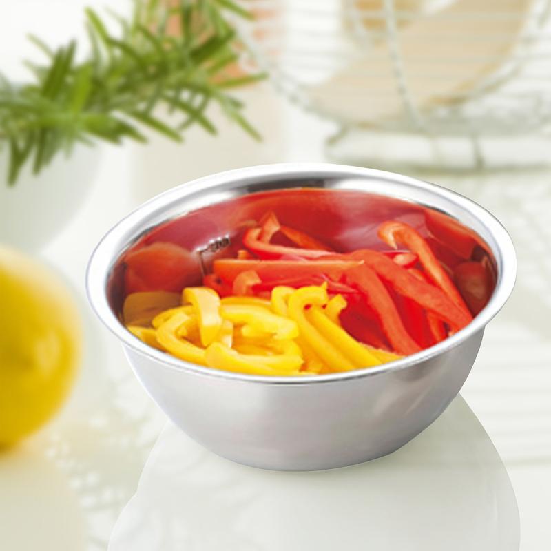 1pc Stainless Steel Mixing Bowls Cooking Bowl With Scale