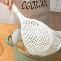 Plastic Colander Spoon Soup Strainer Large Scoop for Kitchen Noodles