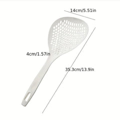 Plastic Colander Spoon Soup Strainer Large Scoop for Kitchen Noodles