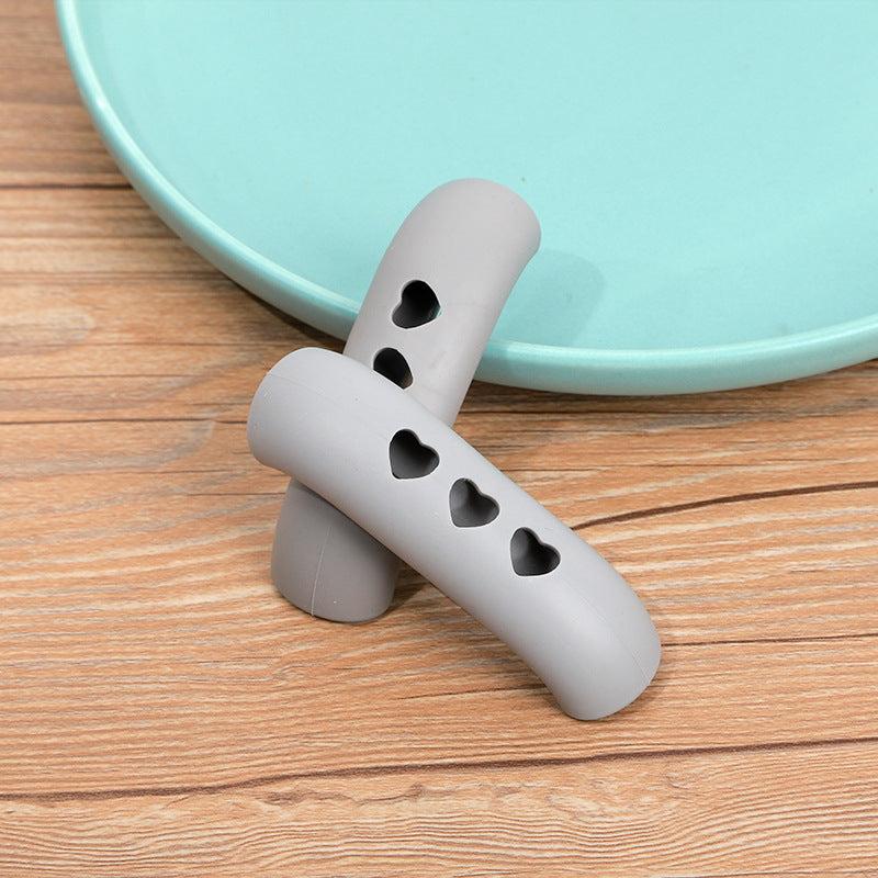 Silicone Pot Handle Sleeves - Set of 3 - High Temp & Wear Resistant