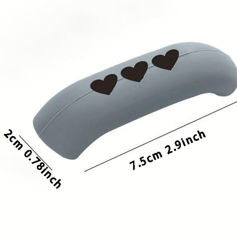 Silicone Pot Handle Sleeves - Set of 3 - High Temp & Wear Resistant