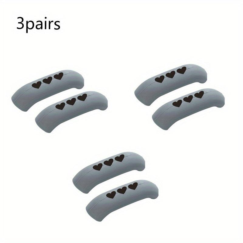 Silicone Pot Handle Sleeves - Set of 3 - High Temp & Wear Resistant