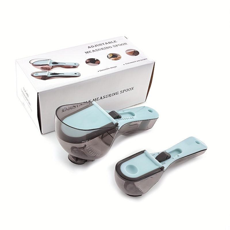 Adjustable Measuring Spoon with Scale for Milk Powder