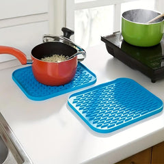 Silicone Drying Mat Heat Insulation Pad Kitchen Suppl