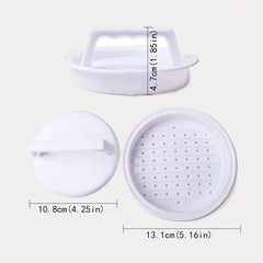 2pcs Burger Press Patty Press Cheeseburger Press Non Stick Hamburger Press
