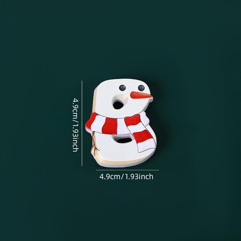 Christmas Fridge Magnets 26 Letters Whiteboard Sticker Decor Kitchen Office