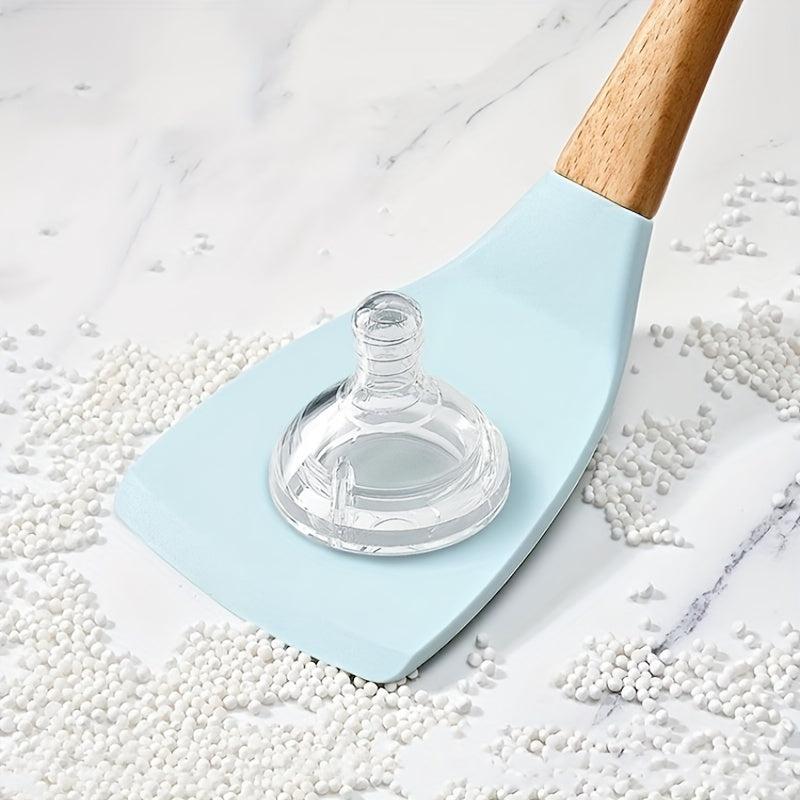 6pcs Silicone Utensils Set With Storage Rack Heat Resistant for Non-stick Pots