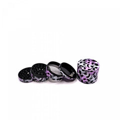 Cow Print Spice Grinder Metal Grinder Kitchen Gadgets
