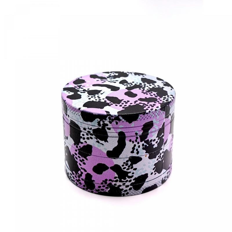 Cow Print Spice Grinder Metal Grinder Kitchen Gadgets