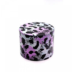 Cow Print Spice Grinder Metal Grinder Kitchen Gadgets