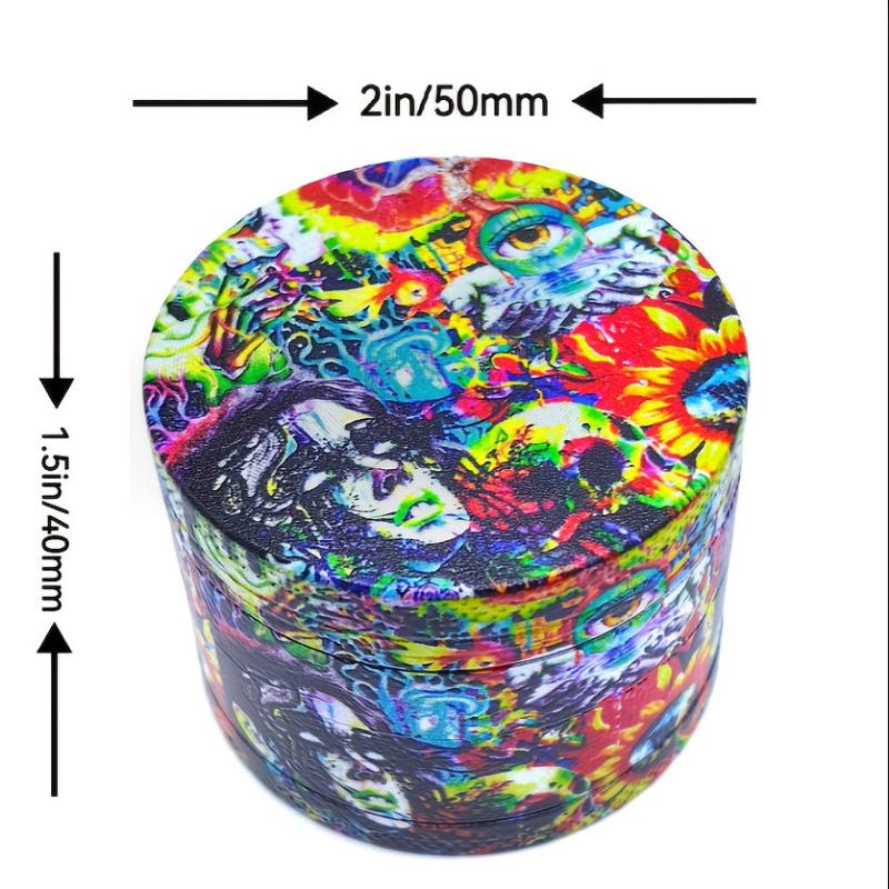 Colorful Spice Grinder Metal Grinder Kitchen Gadgets