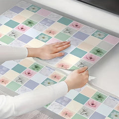Paper Flower Pattern Wallpaper Self Adhesive Peel & Stick - Waterproof