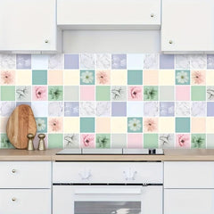 Paper Flower Pattern Wallpaper Self Adhesive Peel & Stick - Waterproof