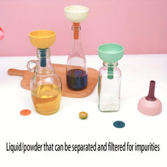 Mini Funnel Kitchen Tool Heat Resistant Milk Wine Juice