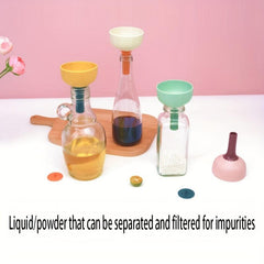 Mini Funnel Kitchen Tool Heat Resistant Milk Wine Juice