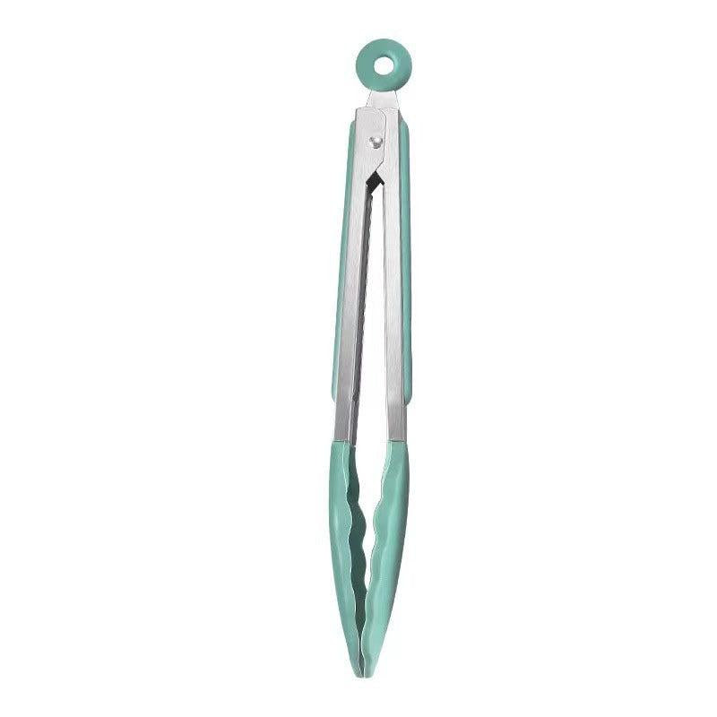 304 Stainless Steel BBQ Tongs for Grilling and Serving Food