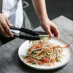 304 Stainless Steel BBQ Tongs for Grilling and Serving Food
