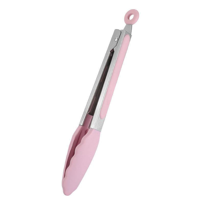 304 Stainless Steel BBQ Tongs for Grilling and Serving Food