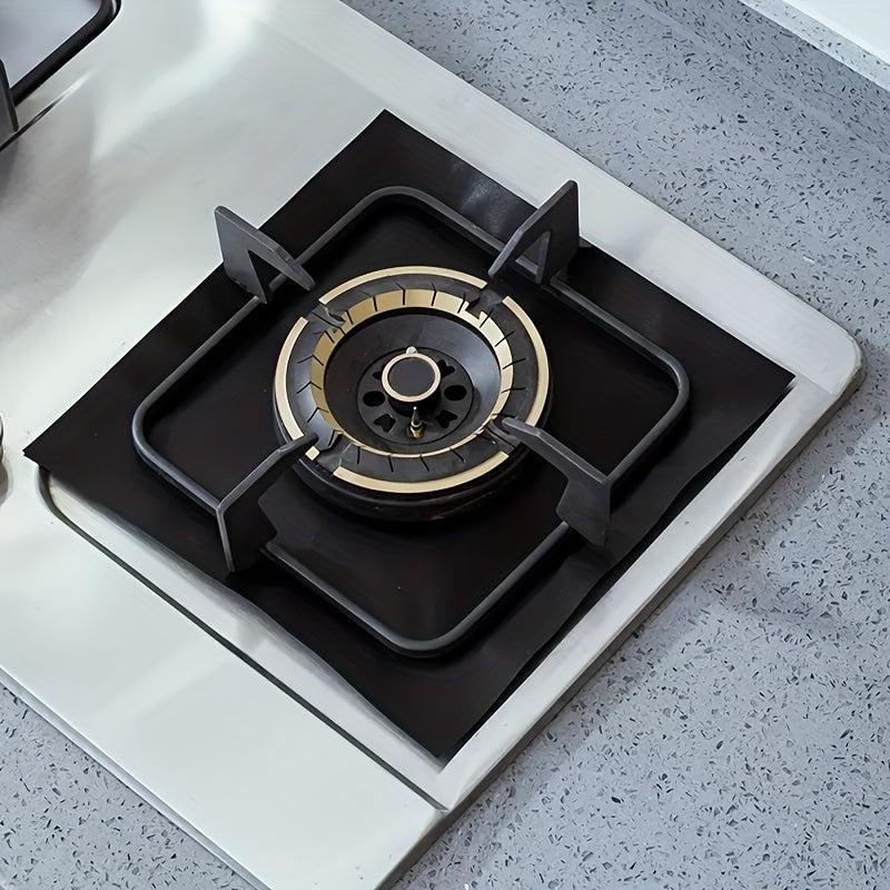 Gas Stove Protection Pad 0.2mm High Temp Resistant Kitchen Cleaning Accessory