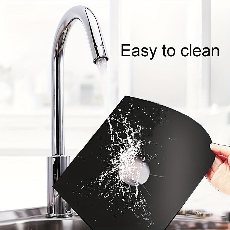 Gas Stove Protection Pad 0.2mm High Temp Resistant Kitchen Cleaning Accessory