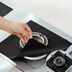 Gas Stove Protection Pad 0.2mm High Temp Resistant Kitchen Cleaning Accessory