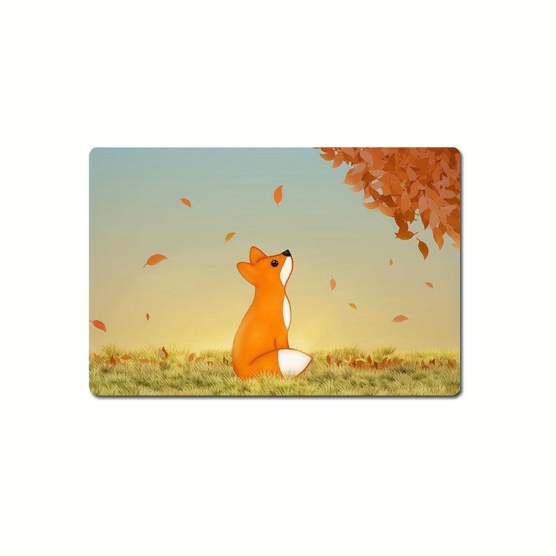 1PC Fox Fridge Magnets Home Kitchen Decorative Metal Door Refrigerator